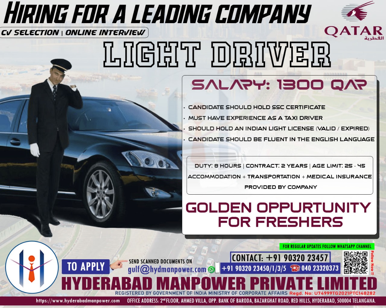 You are currently viewing Hiring for Qatar
