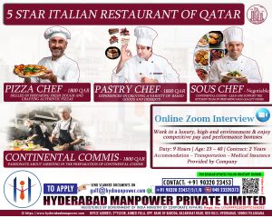 Read more about the article Hiring for Qatar