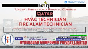 Read more about the article Hiring for Qatar
