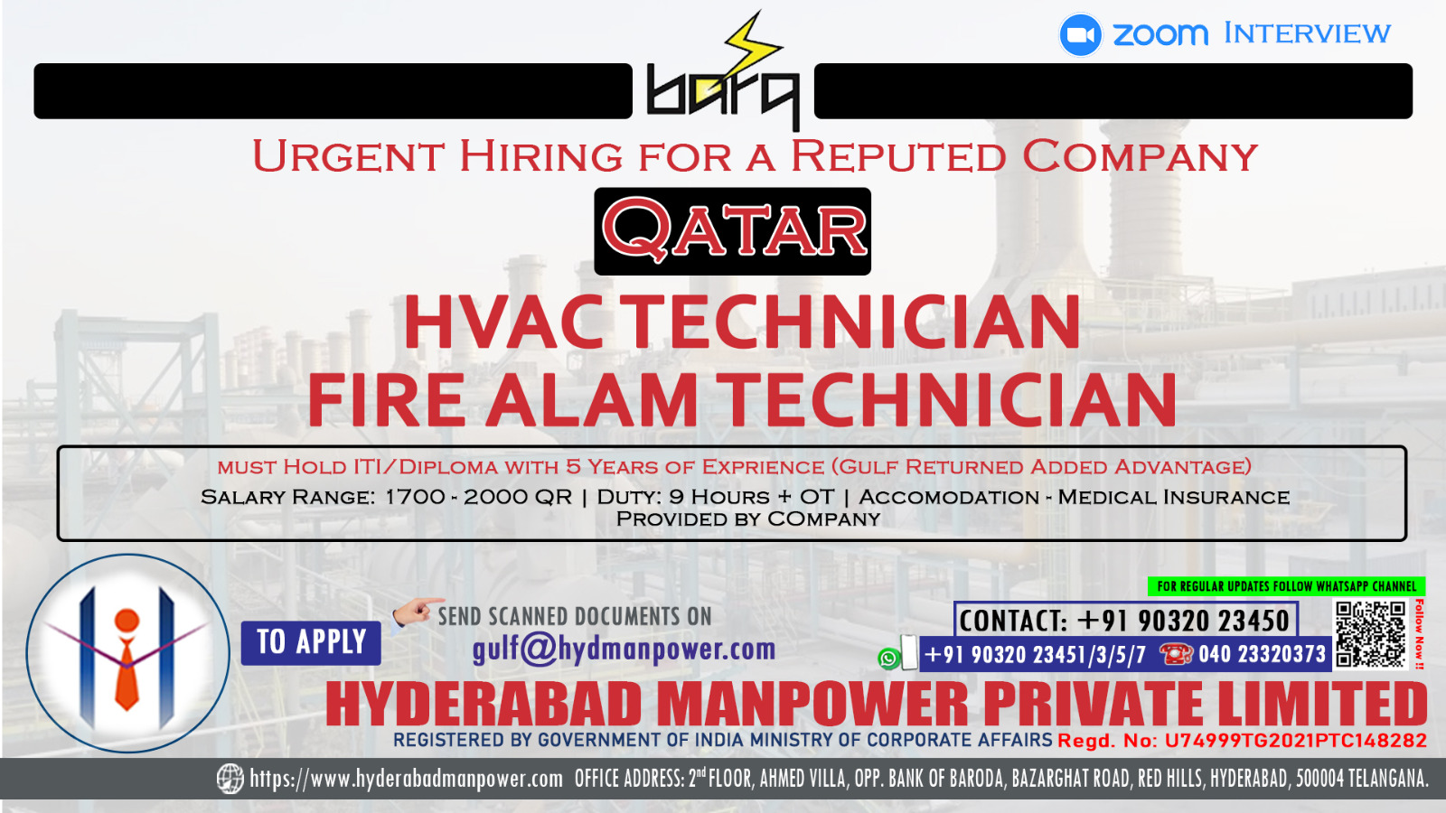 You are currently viewing Hiring for Qatar